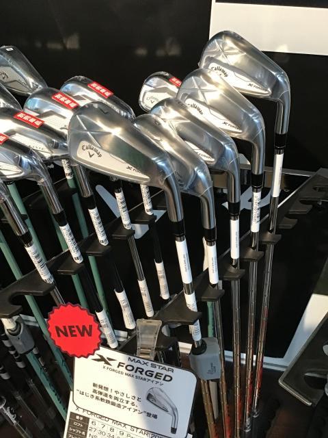 Callaway MAX STAR FORGED アイアン！！｜御殿場店｜ゴルフの